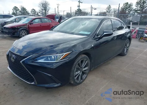 2019 Lexus Es 350 F Sport z USA, uszkodzony, nr VIN 58ABZ1B12KU050991